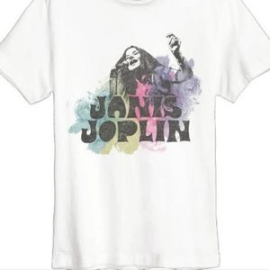 Janis Joplin White tee